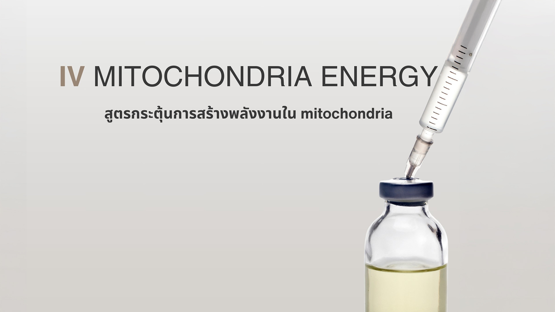 IV MITOCHONDRIA ENERGY